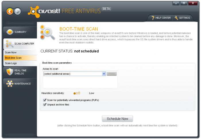 Avast Antivirus v5 Beta