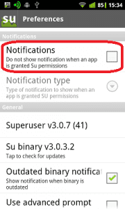 superuser notificacion