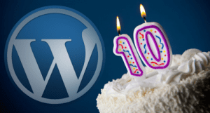 10 aniversario wordpress