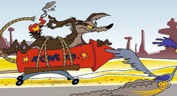 coyote correcaminos