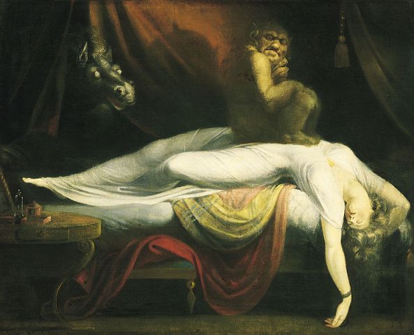 La pesadilla por Henry Fuseli