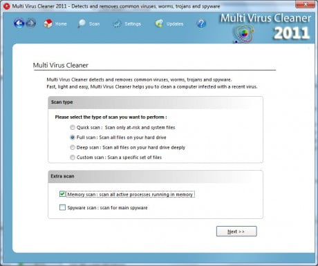 Multi Virus Cleaner 460x385