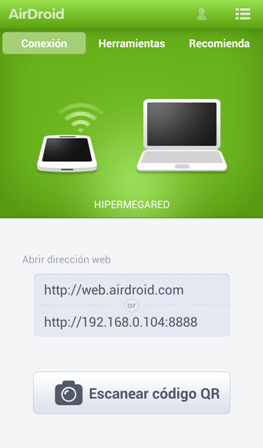 screenshot airdroid