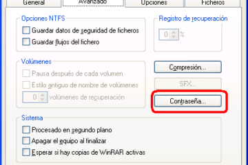 avanzado winrar