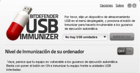 aplicación para eliminar virus de las memorias USB