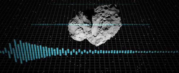 misteriosa melodia cometa 67p