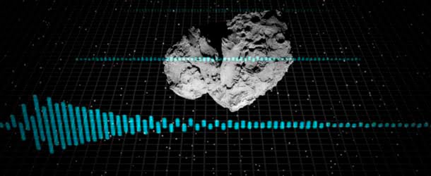 misteriosa melodia cometa 67p