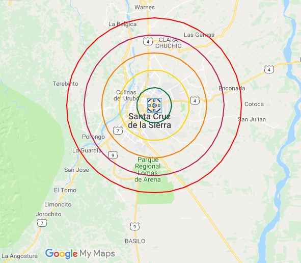 radios google maps