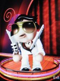 rock bobble head