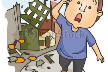 terremoto ilustracion